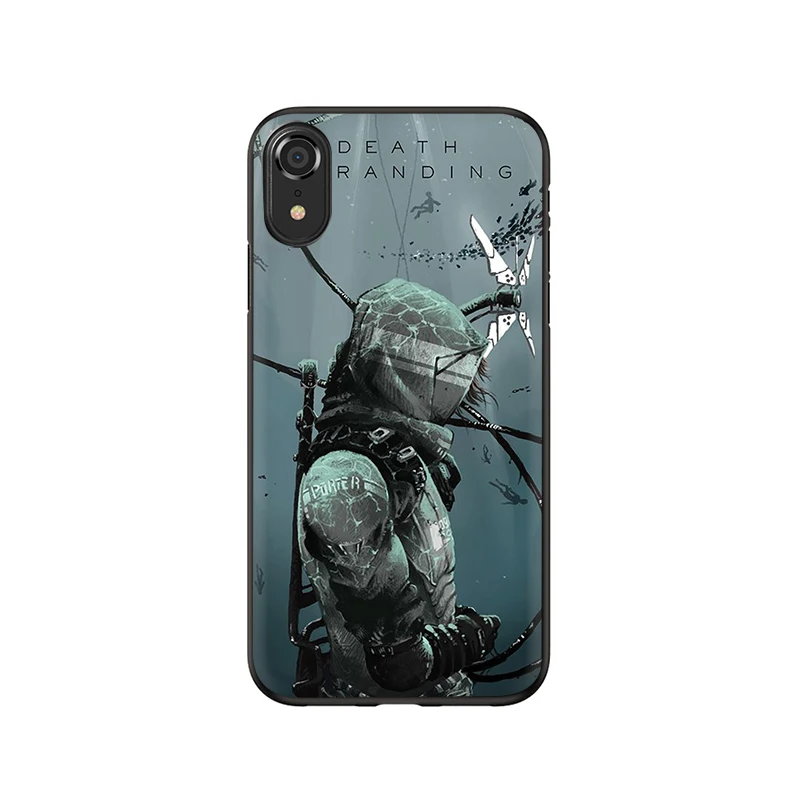 Силиконовый чехол для телефона EWAU Death Stranding для iPhone 5 5S SE 6 6s 7 8 Plus X XR XS 11 Pro Max - Цвет: B7