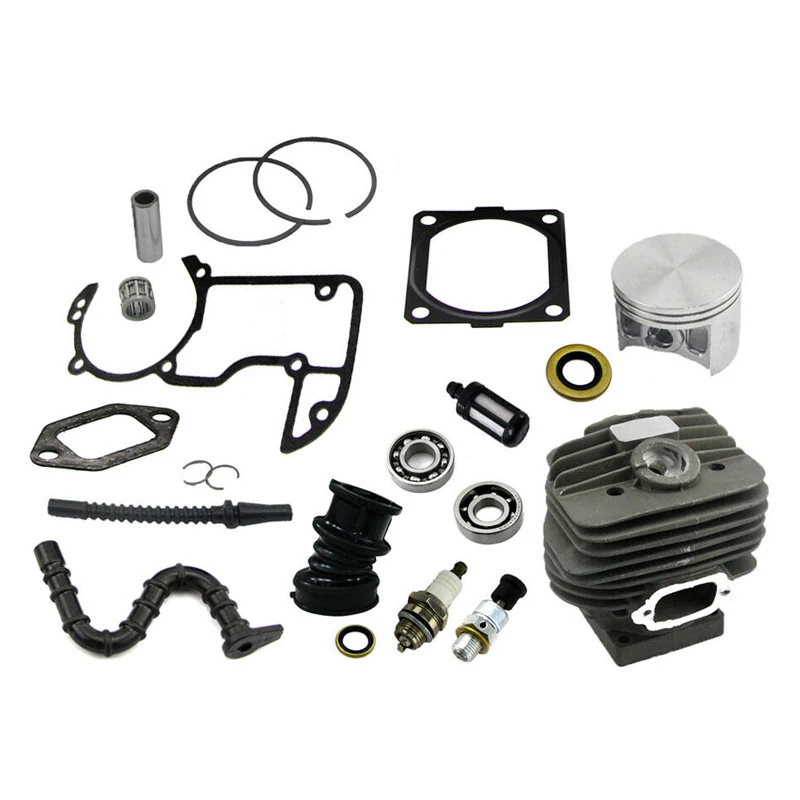 

1X Cylinder Piston Kit For Caliber 56mm For STIHL 066 MS660 Acessories Tools Parts Replacement High Quality