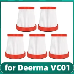 Pièces de rechange pour aspirateur à main Xiaomi Deerma VC01, 5 pièces, filtre Hepa, accessoires 