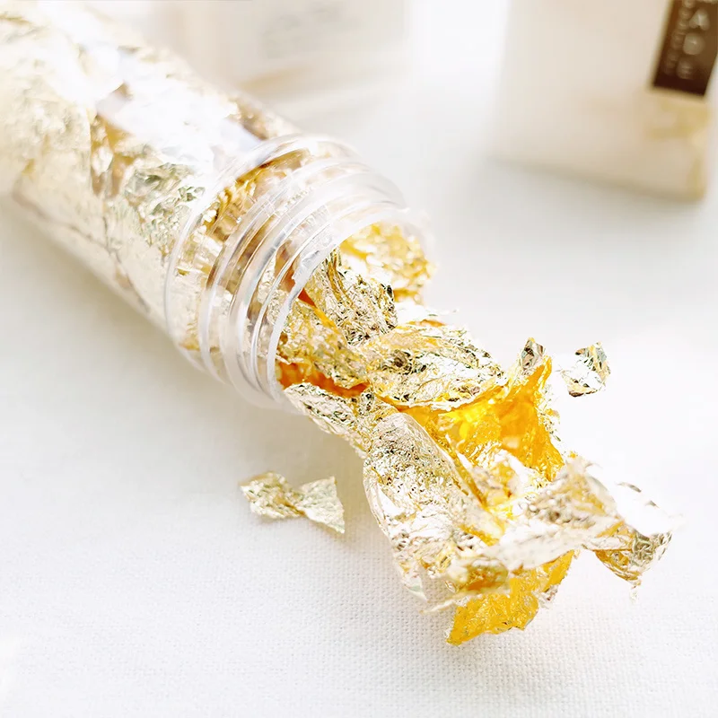 Gold Foil Flakes for Resin Mold, Nail Art, Candles Gold Leaf, Decor for  Art, Handmade Candle Casting Epoxy Art -  Norway