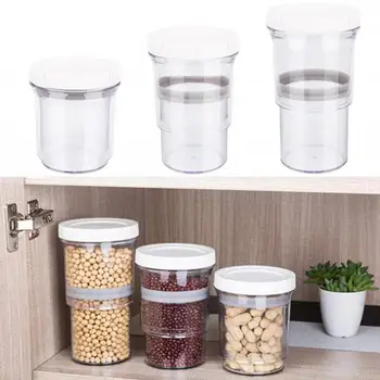 

Lead-free Glass Bottle Storage Sealed Cans Dried Tea Fruit Glass Cans Cereals Jars Transparent Contains Coffee Jar Sto Y7K8