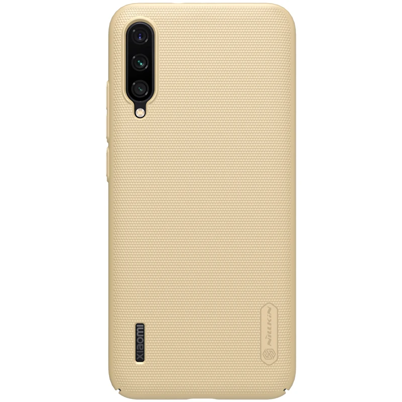 Для xiaomi mi 9/mi 9T чехол Nillkin матовый щит Твердый чехол-накладка для xiaomi mi 9 se/mi 9 Lite/mi A3/mi 6/mi 6x чехлы для телефонов - Цвет: Золотой