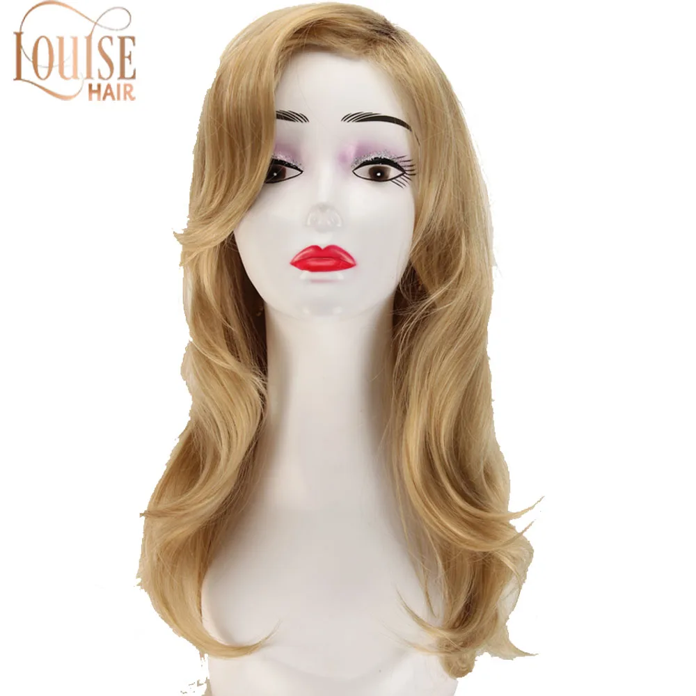 Женский парик с натуральными волнами и Омбре Louise Hair длинные волнистые парики