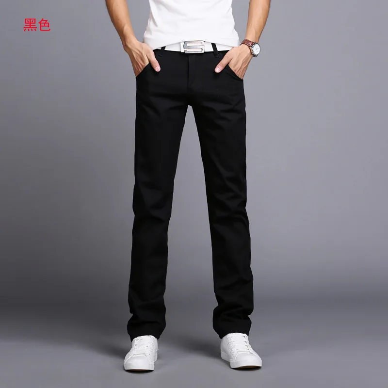 2024 jaro podzim nový ležérní kalhot muži bavlna štíhlý vhodný chinos móda kalhoty pánský značka oblečení 9 barvivo plus rozměr 28-38