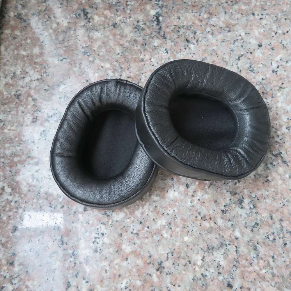 YHcouldin Sheepskin Ear Pads For Monoprice 8328 Headphone Replacement Parts Ear Cushions
