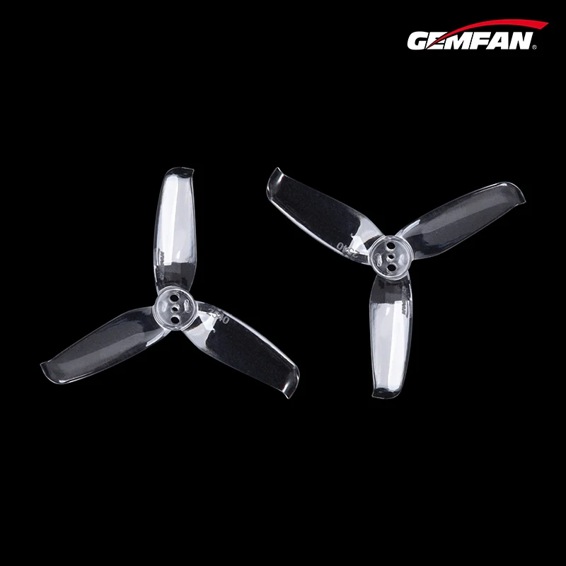 

4pairs GEMFAN 2540 Propeller 2.5inch Props 2.5*4 3-blade Prop High quality For RC DIY FPV Racing Drone
