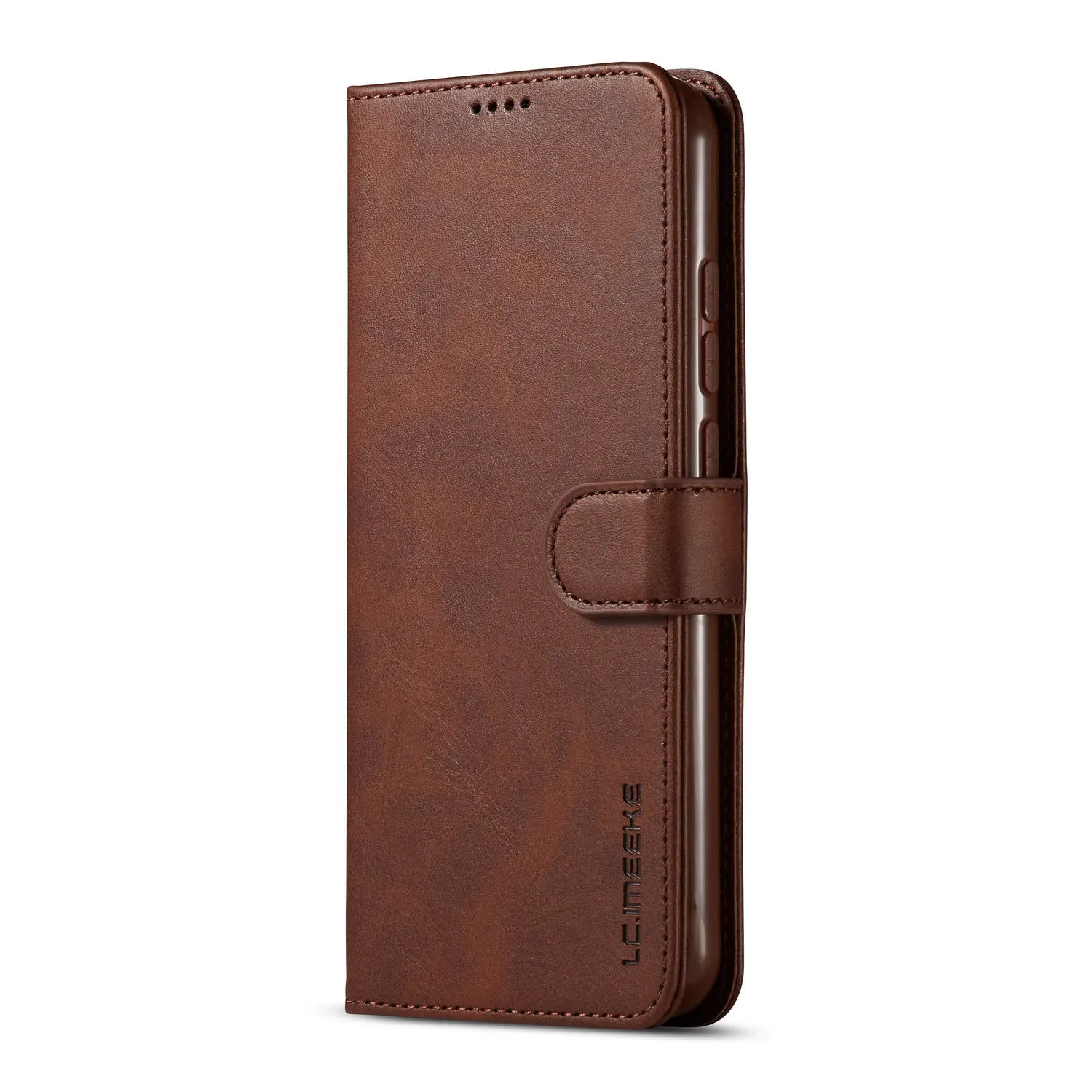 coffee LC Ретро Кожаный чехол для Redmi Note8 Pro с откидной крышкой для Xiaomi Redmi Note 8 Pro 8pro Note8pro, Роскошный чехол-бумажник с магнитной картой, чехол для телефона - Цвет: coffee LC