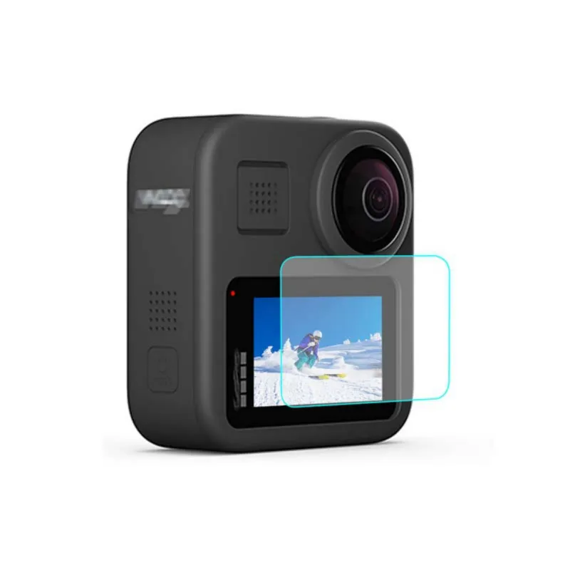Закаленное стекло пленка ЖК HD экран протектор корпус Защита объектива для GoPro Max черный аксессуары для экшн-камеры