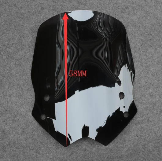 58 мм Высота ветровое стекло дефлекторы для T-max 530 2012- tmax 530 Tmax530 T-MAX 530 2013