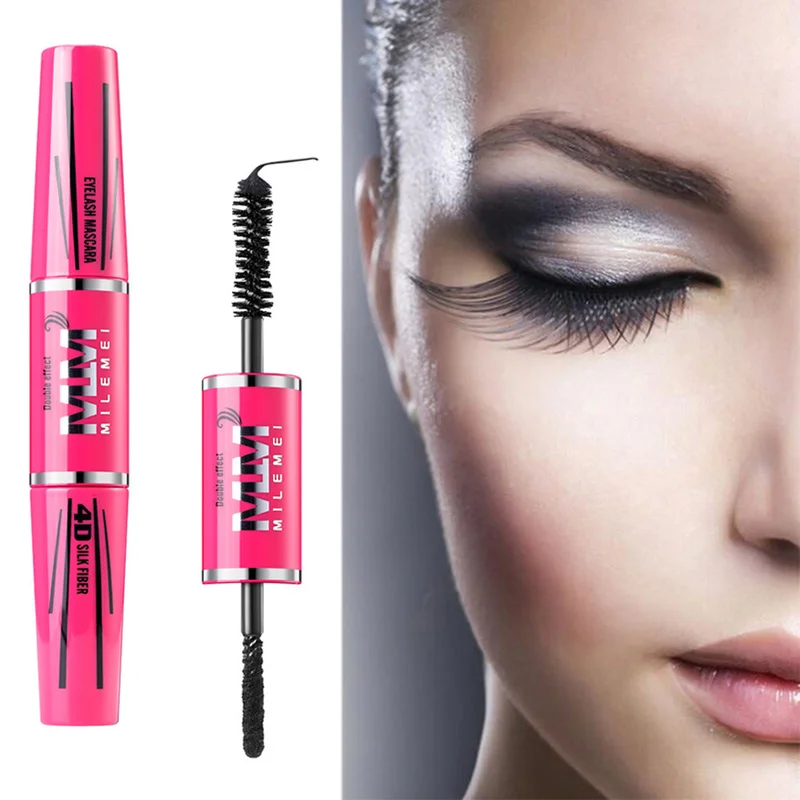 

NEW 4D eyelash mascara waterproof make up liquid eye makeup thick lengthen eye lashes mascara curl beauty cosmetics TSLM1