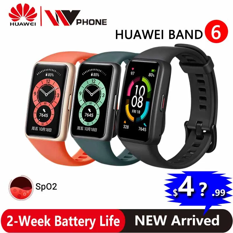 HUAWEI BAND 6 Smartband Blood Oxygen 1.47