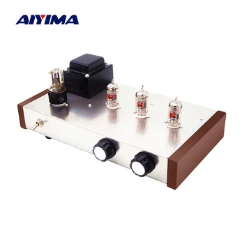 

AIYIMA 6Z5P 12AX7B Tube Preamplifier Amplifier HiFi Vacuum Tube Power Amp Home Audio Preamp Adopting Marantz M7 Circuit