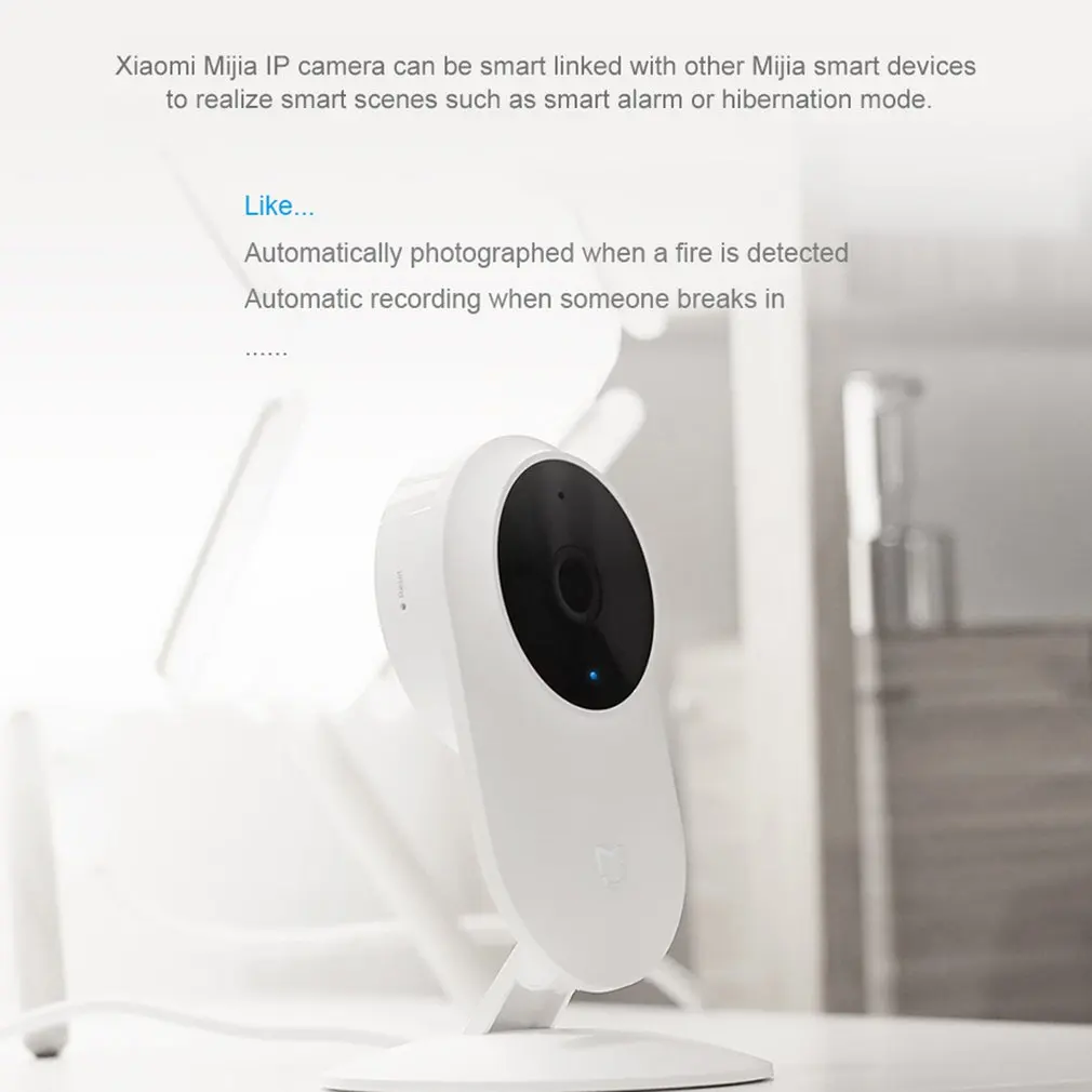 Xiaomi Mijia 1080P ip-камера 130 градусов FOV ночного видения 2,4 ГГц двухдиапазонный WiFi Xiaomi домашний комплект монитор безопасности