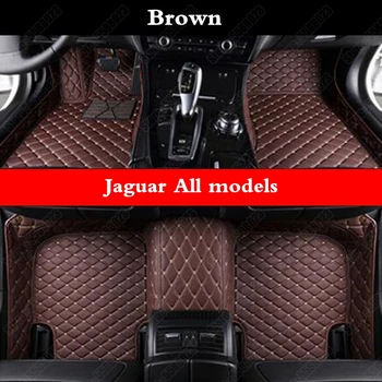 

Custom Car Fit Floor Mats for Jaguar E-PACE XJ XJL XK F-TYPE XE XF I-PACE XJ6 XJ6L F-PACE All Weather Automotive Foot Rugs Pads