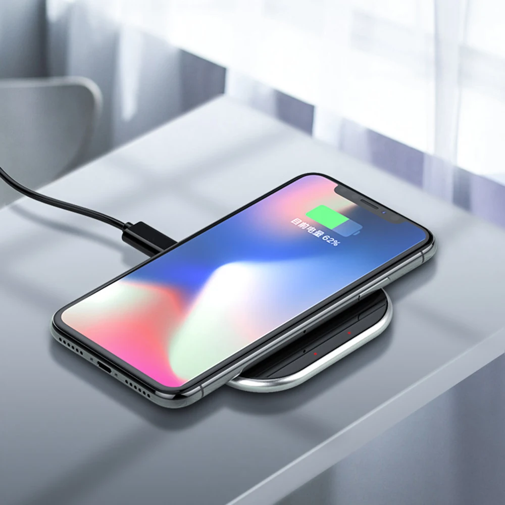 Беспроводное зарядное устройство ORICO 10 Вт для iPhone X/XS Max XR 8 Plus зеркальная