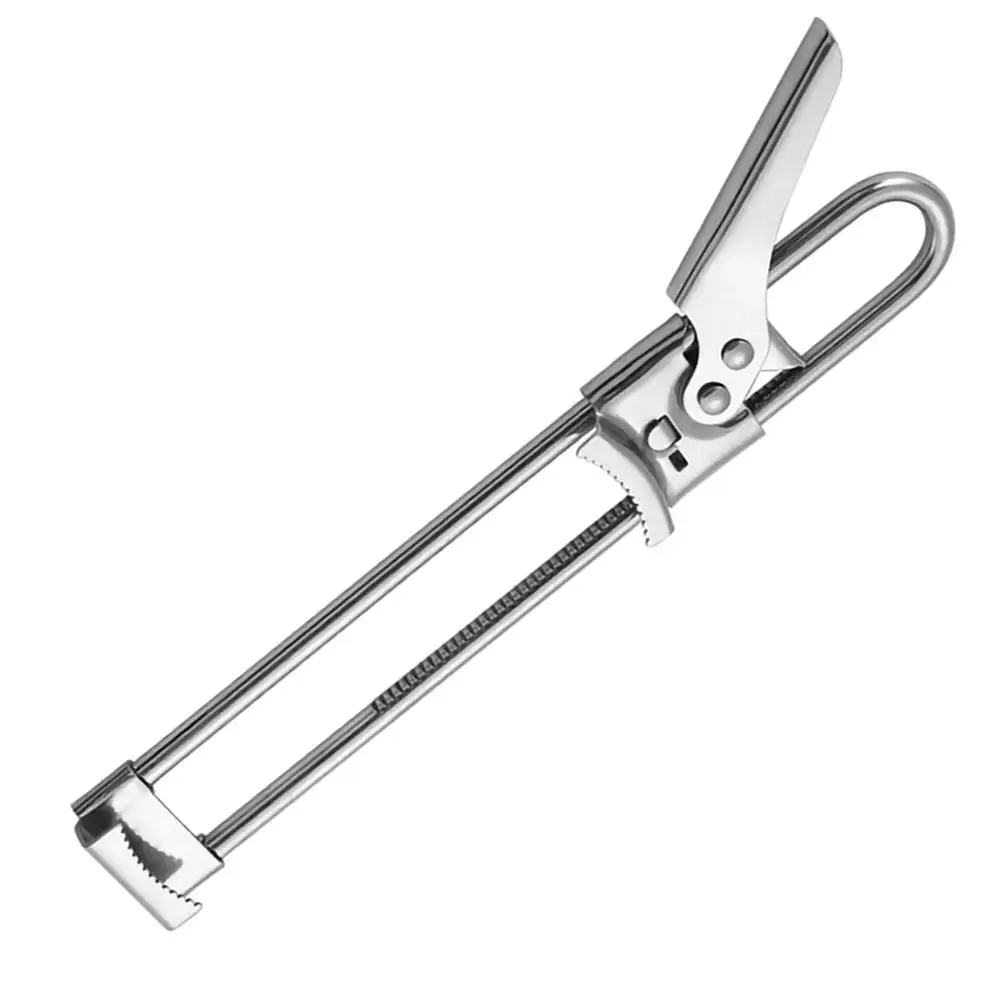 Portable Adjustable Manual Stainless Steel Can Opener Kitchen Accessories Easy to Operate and Labor-saving 30FP26