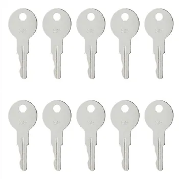 

10Pcs 7012587 587 Key ForJLG Boom Lift & Teramite Industrial Construction Models
