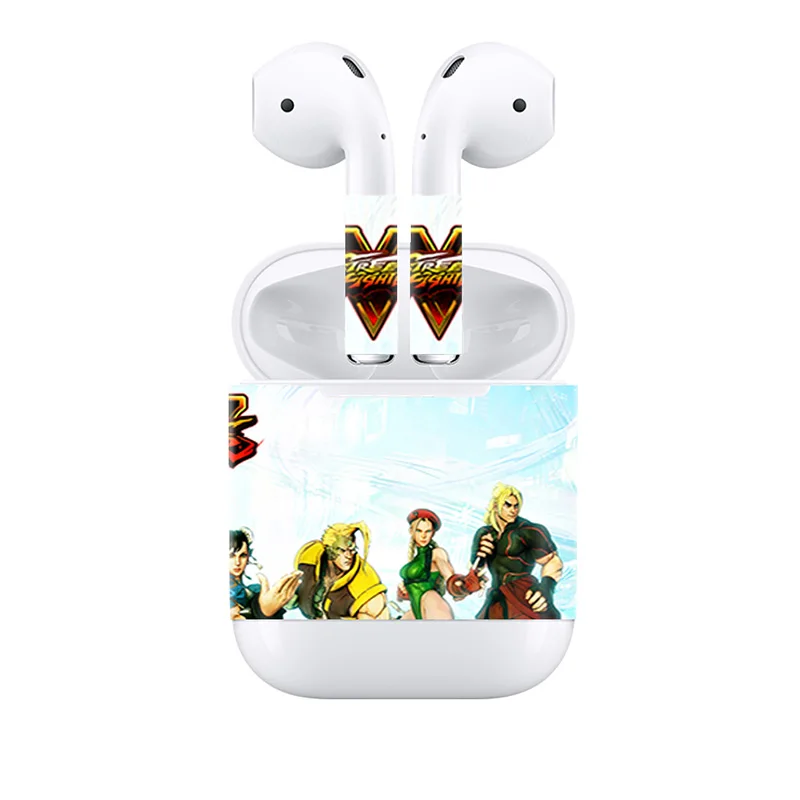 916 Для Apple AirPods 2 Наушники стикер Наушники DIY индивидуальная Наклейка виниловая камуфляжная Кожа Беспроводная зарядка наклейка на коробку - Цвет: 916