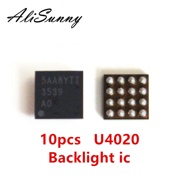 AliSunny 10 шт. U4020 подсветка ic для iPhone 6S 6splus Подсветка управления 16 контактный чип 3539