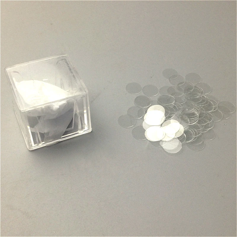 Circle Microscope Coverslip Disposable Round Coverglass For Growth
