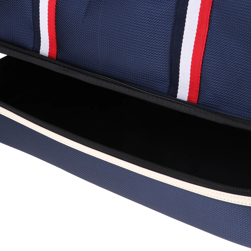 Waterproof Golf Club Boston Bag Deluxe Golf Clothing & Shoes Storage Case with Separate Shoes Area