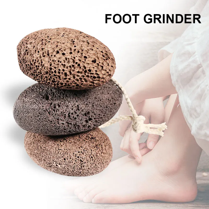 Pumice Stone for Feet Hard Skin Callus Remover Scrubber Home Pedicure