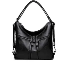 Новинка, большие женские сумки, мягкие из искусственной кожи, вместительные женские сумки, модные сумки через плечо, женские сумки высокого качества, дизайнерские сумки