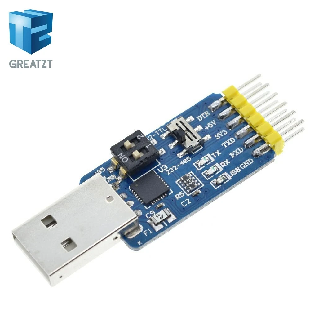 CP2102 USB 2,0 UART ttl 5PIN Соединительный модуль последовательный преобразователь STC Замена FT232 CH340 PL2303 CP2102 MICRO USB для aduino