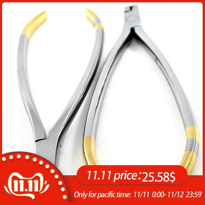 2pcs Dentist Pliers Distal End Dental Filaments Tungsten Carbide Inserts Brand Jaws Arch Cutting Orthodontic Instruments