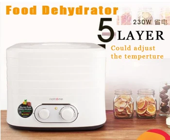 

Food Dehydrator Dried Fruit Machine Fruit Dryer Household Small Pet Snack Fruit and Vegetable 5 Floors of Large Space