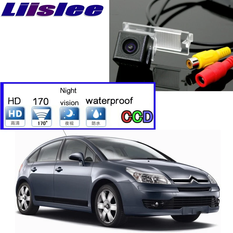 

Автомобильная камера для Citroen C2 / C4 / C5 2010 ~ 2016, высокое качество, резервная камера заднего вида PAL/NTSC, использование | Функция CCD + RCA