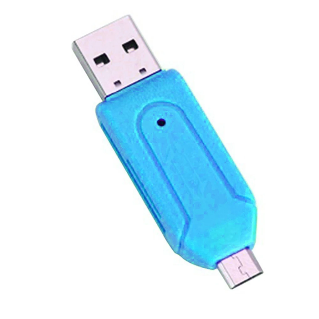 4 Мобильный телефон камера SD TF мини SD SDHC карта памяти Micro USB 2,0 адаптер для чтения карт OTG компьютер двойной слот двойного назначения - Цвет: 4