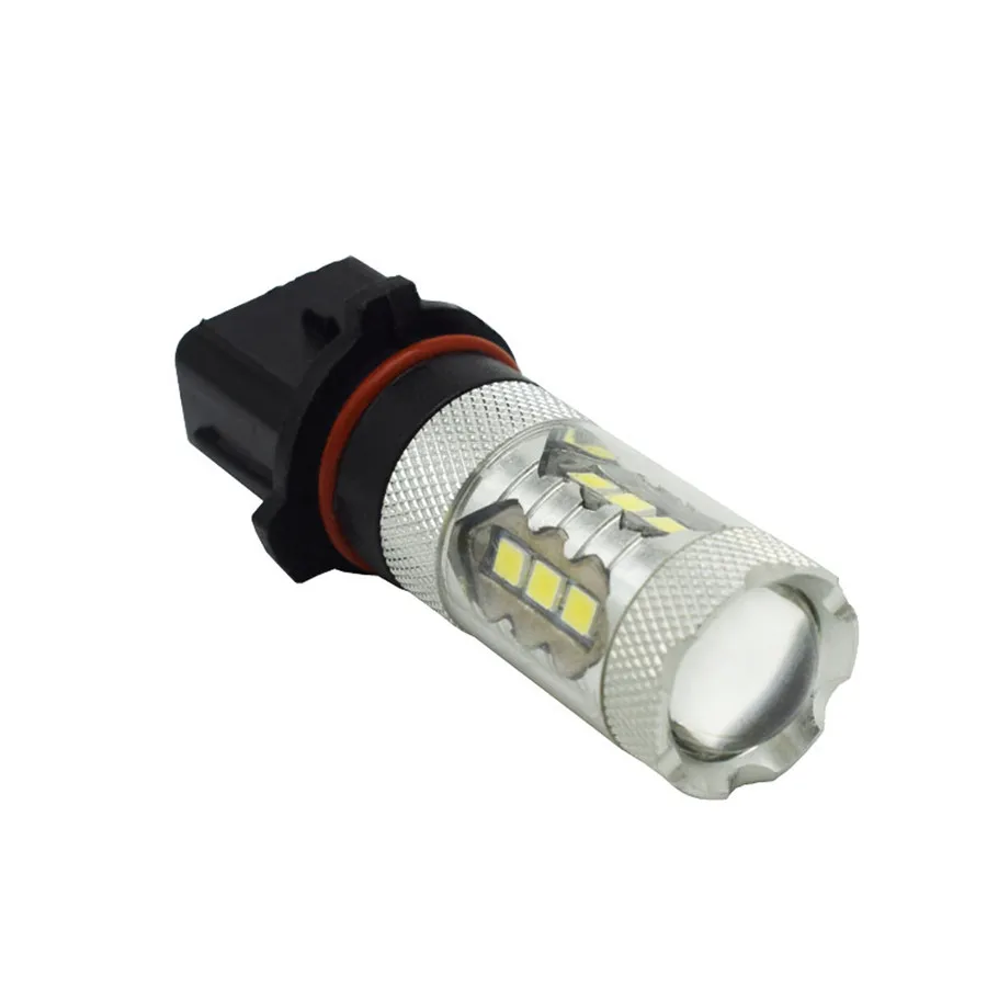 2 шт. 80 Вт P13W Противотуманные фары лампы DRL 16SMD 16 светодиодный для Chevy Camaro 2011-2013 белый