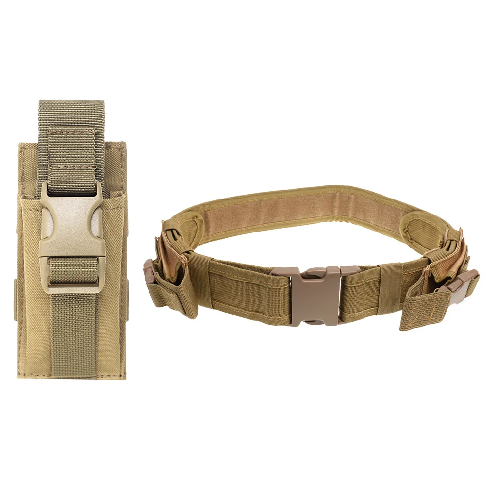 2x Многофункциональная Сумка Molle Duty Belt для жилета фонарик переносная радиоаппаратура