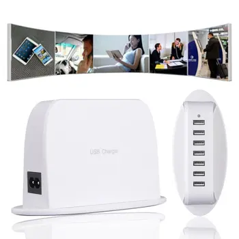 

Multi-Function 5V 2.4A 7-Port USB Adapter Power Charger for Mobile Phones Exquisitely Designed Durable Gorgeous