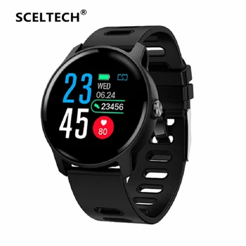 

SCELTECH S08 Smart Watch Men Sport Pedometer IP68 Waterproof Fitness Tracker Heart Rate Monitor Women Clock Smartwatch