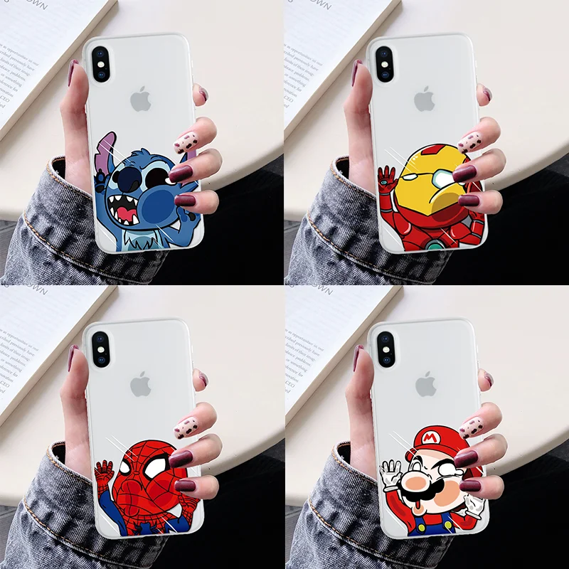 

Funny Cartoon Patterned Cover For Xiaomi Redmi Note 7 6 5 3 Pro 4 Global 4X 5A 6 Pro S2 4A 6A 5 Plus Mi 9 8 A2 Lite A1 Soft Case