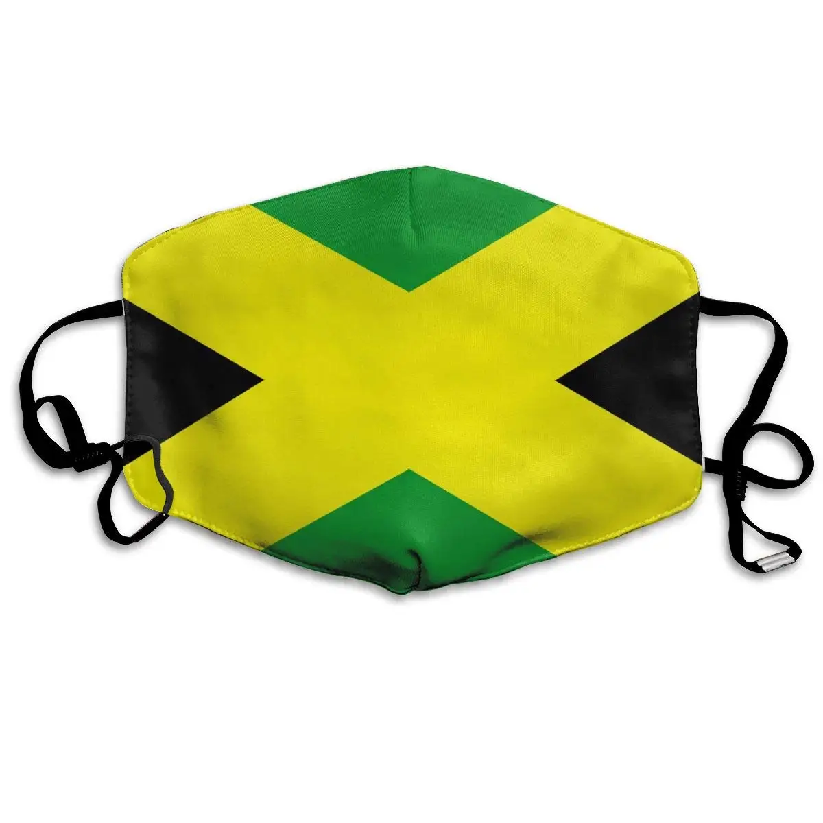 

YongColer Breathable Anti-dust Best Warm Windproof Jamaican Flag Face Masks Comfy Anti Pollution Washable Reusable Mouth Masks