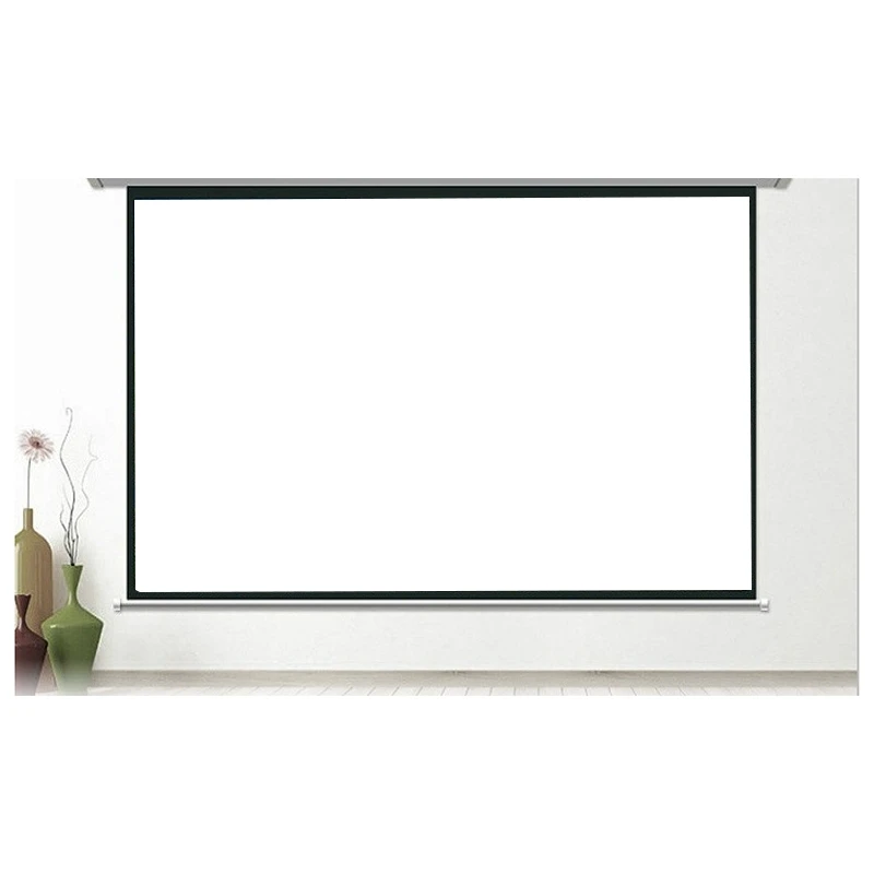 Портативные проекционные экраны 120 дюймов 3D Hd Настенный Прозрачный Проекционный экран холст 16:9 светодиодный проектор Diy Home