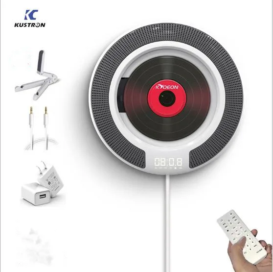 Kustron KC 806 CD плеер портативный пренатальный английский обучения Walkman CD повторитель Поддержка Bluetooth беспроводной пульт дистанционного управления