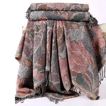 

High Quality Soft Oversize Shawl Female Ultra Long Wrap Artificial Cashmere Cachecol Feminino Handmade Women Bufanda Pashmina