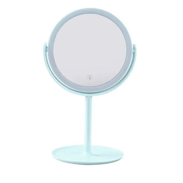 $US $30.59  Magnifying Mirror LED Makeup Vanity Round Mirror Double-Sided Lighted Mirrors for Bathroom Bedroom 