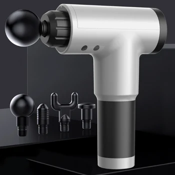 

Electric Fascia Massage Gun Relaxation Massager Therapy 6speed Adjustment Vibration Muscle Relaxation Fitness Equipment Home Gym