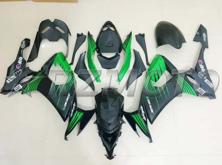 4 подарки Новые горячие продажи ABS Полный комплект обтекателя подходит для Kawasaki Ninja ZX-10R ZX10R 2008 2009 2010 08 09 10 Обтекатели набор BR