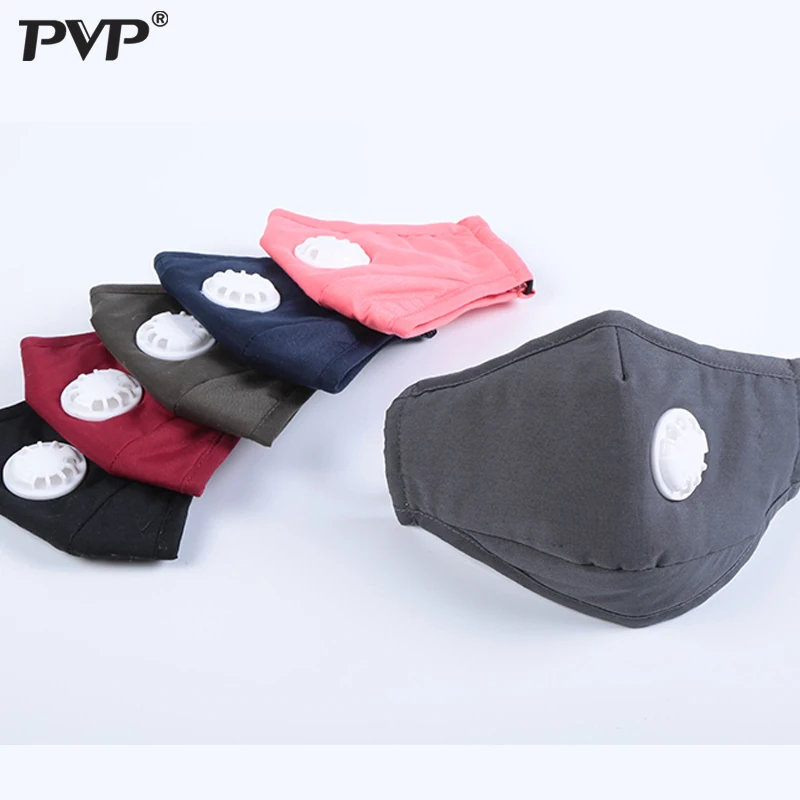 

Anti Pollution Mask Dust Respirator Washable Reusable Masks Cotton Unisex Mouth Muffle for Allergy/Asthma/Travel/ Cycling