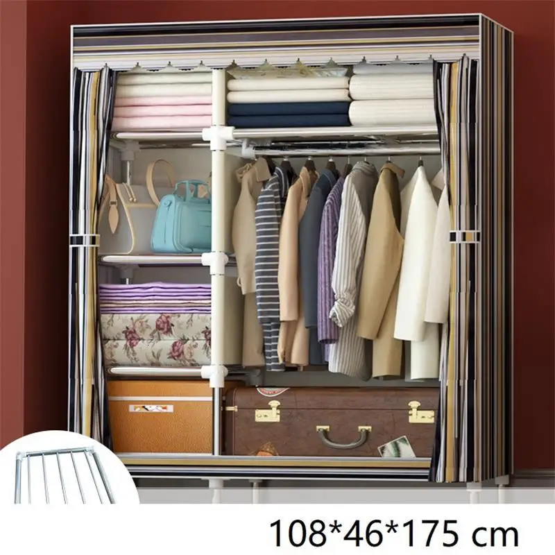MODEL G Для хранения Ropero Garderobe Ropa De Almacenamiento Armario Rangement Chambre Mueble Closet Guarda Roupa шкаф - Цвет: MODEL G