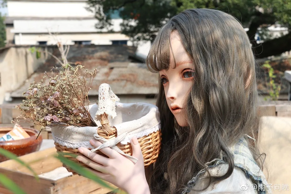 LiLi Mask-68) Сладкая девушка Смола Маска на голову кигуруми косплей японская ролевая игра Аниме силиконовая кигуруми маска Трансвестит кукла