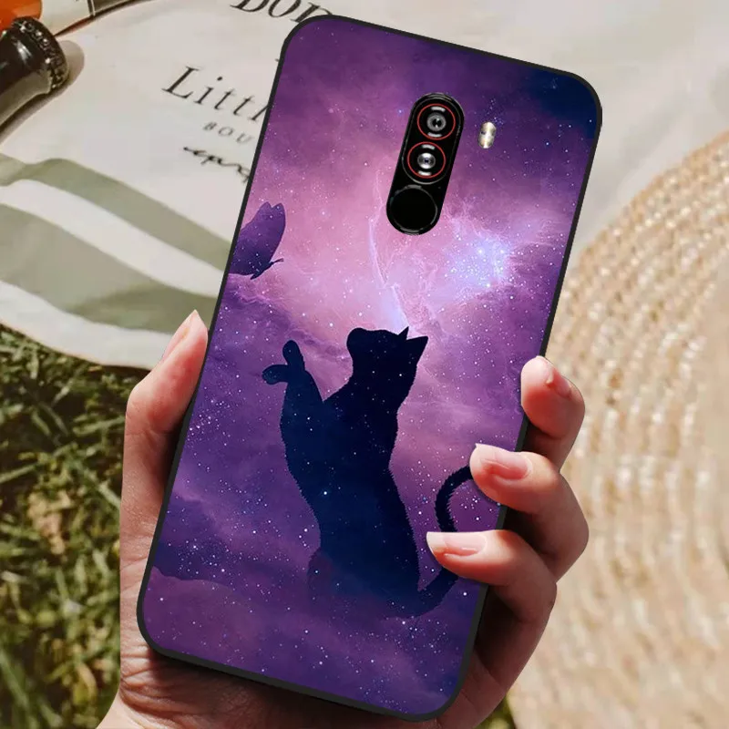 mobile phone cases with card holder For xiaomi mi pocophone f1 Case Silicon Back Cover Phone Case for xiaomi poco F1 Cases Pocofone F1 6.18 inch Soft bumper coque flip phone case