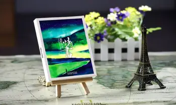 

Give yourself a love letter hand-painted postcards romantic collection art lenticular recycled recordable 10.2*14.2cm 30pcs