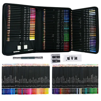 

Professional 75 pcs Painting Oil Color Pencil Set Coloured Drawing Pencil For Kids Students Drawing School Art Supplies